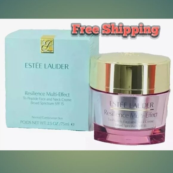 Estée Lauder Resilience Multi-Effect Tri-Peptide Face & Neck Crème SPF 15 - Picture 2 of 5